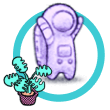Purple avatar